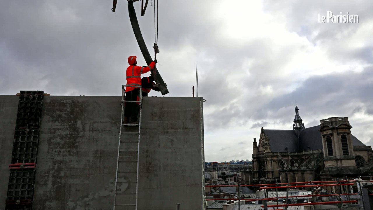 Le chantier pharaonique de l’hôtel des Postes à Paris