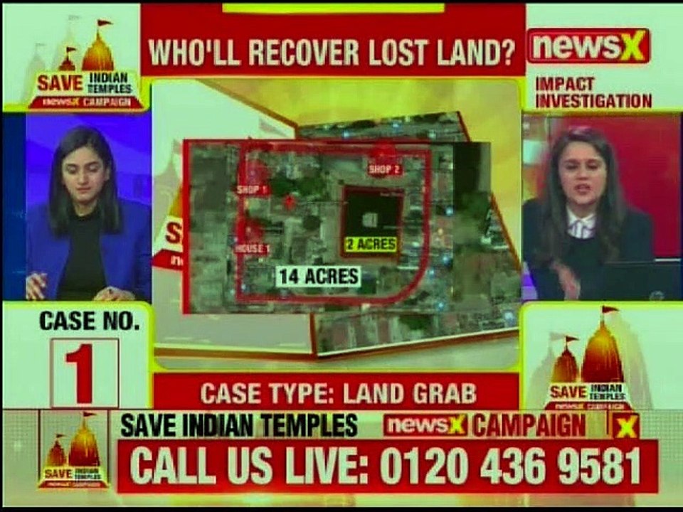 NewsX Save Indian Temple Campaign: Who'll recover lost land?