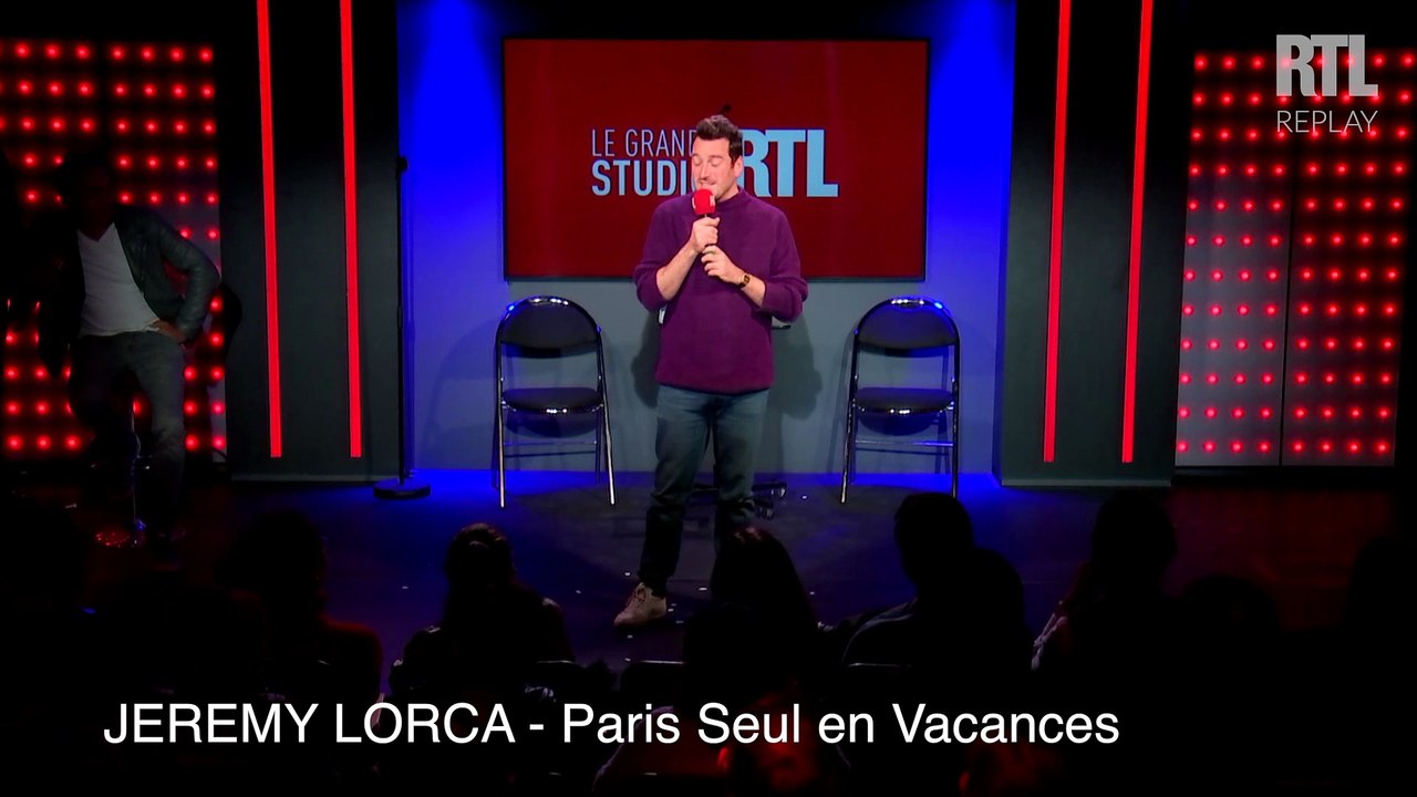 Jeremy Lorca - Paris Seul en Vacances - Le Grand Studio RTL Humour