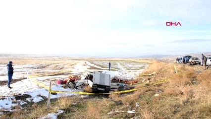 Aksaray'da Otomobil Şarampole Devrildi 1 Ölü, 1 Yaralı