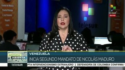 Venezuela: inicia 2o. mandato de Nicolás Maduro