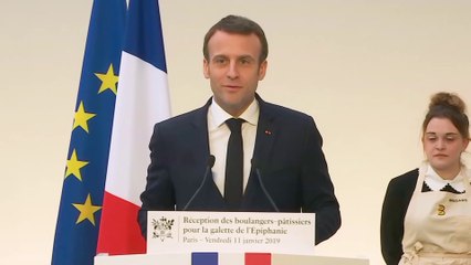 Réception des maitres boulangers pour l’Epiphanie