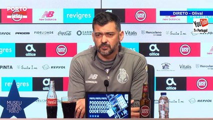 Sérgio Conceição - Antevisão SPORTING X PORTO - 11 Jan 2019