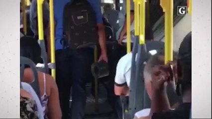 Estrutura de borracha rompe e Transcol é obrigado a interromper viagem