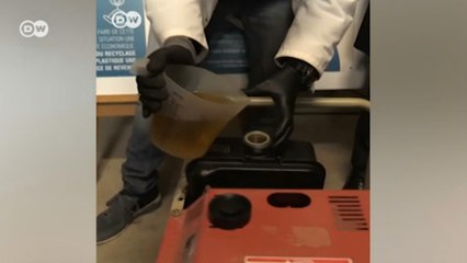 Francês cria máquina para transformar resíduos plásticos em combustível