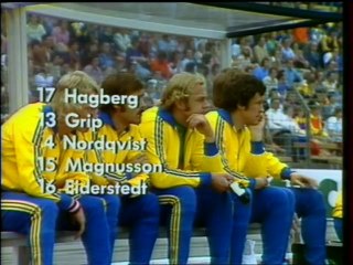 SUEDE  - BULGARIE   - 1974 -