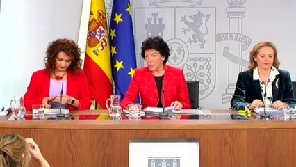 El Gobierno de Sánchez aprueba el proyecto de presupuesto 2019