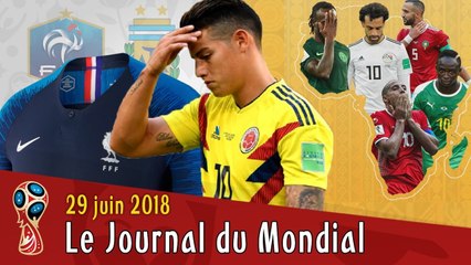 Les HUITIÈMES sans l'Afrique, JAMES OUT ? un MAILLOT à Gagner ! Le journal du Mondial