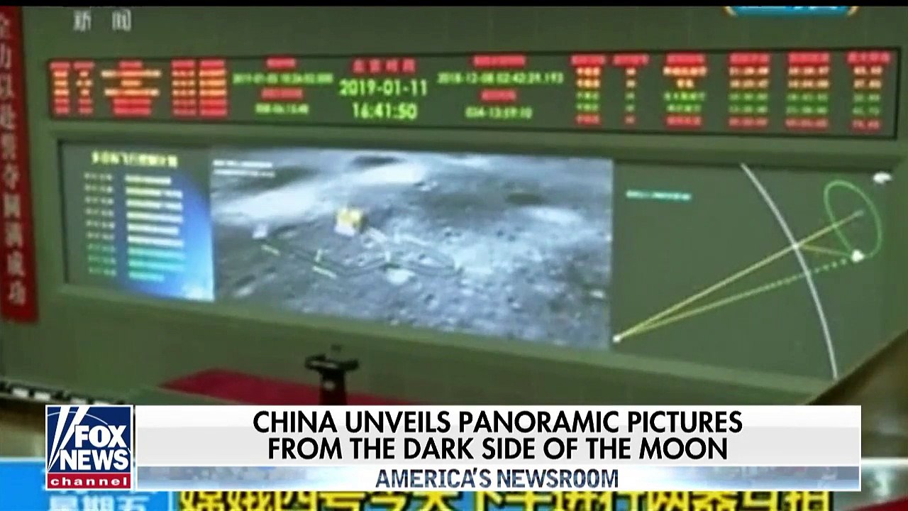 China releases spectacular panoramic photos from the dark side of the moon taken from their surface rover