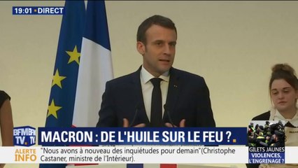 Emmanuel Macron: "Trop de nos concitoyens pensent qu'on peut obtenir sans qu'un effort soit apporté"