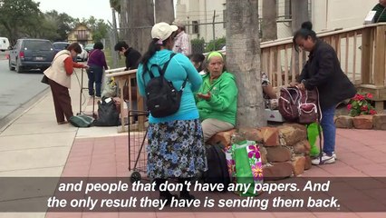 Residents along US southern border react to Trump's wall