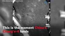 China's Chang'e-4 Lands On Moon's Far Side
