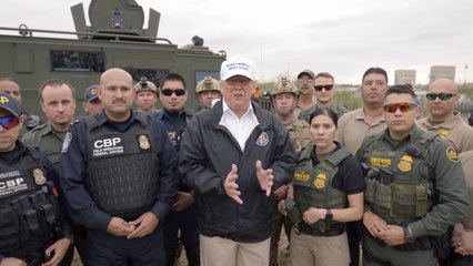 Trump's Message At The Southern Border