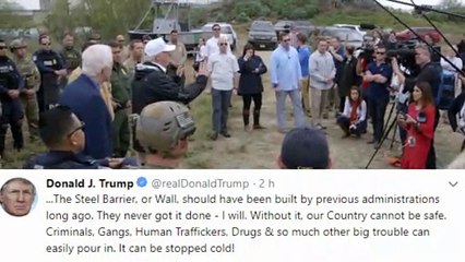 Trump afirma que la situación en la frontera con México "es mucho peor" de lo que la gente piensa
