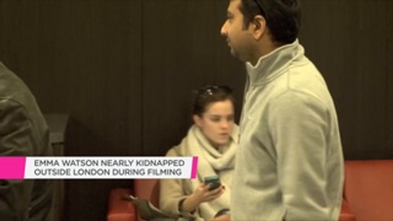 Emma Watson nearly kidnapped on the set of her new Disney movie in London