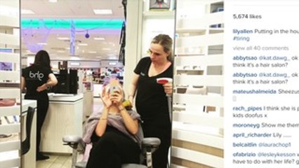 Lily Allen spends $125/hour on her face