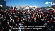 Mongolie: des milliers de manifestants contre la corruption