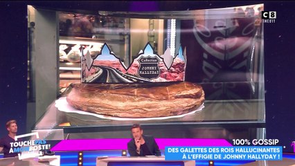 La galette des rois spéciale Johnny Hallyday fait réagir les chroniqueurs