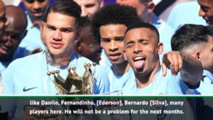 Jesus has many friends here - Guardiola