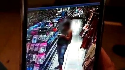 Tải video: Mulher acusada de vários furtos é detida pelo Choque