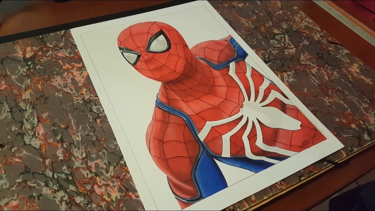 Dessiner SPIDER-MAN (PS4)
