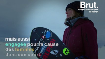 Anne-Flore Marxer, snowboardeuse engagée pour l'égalité