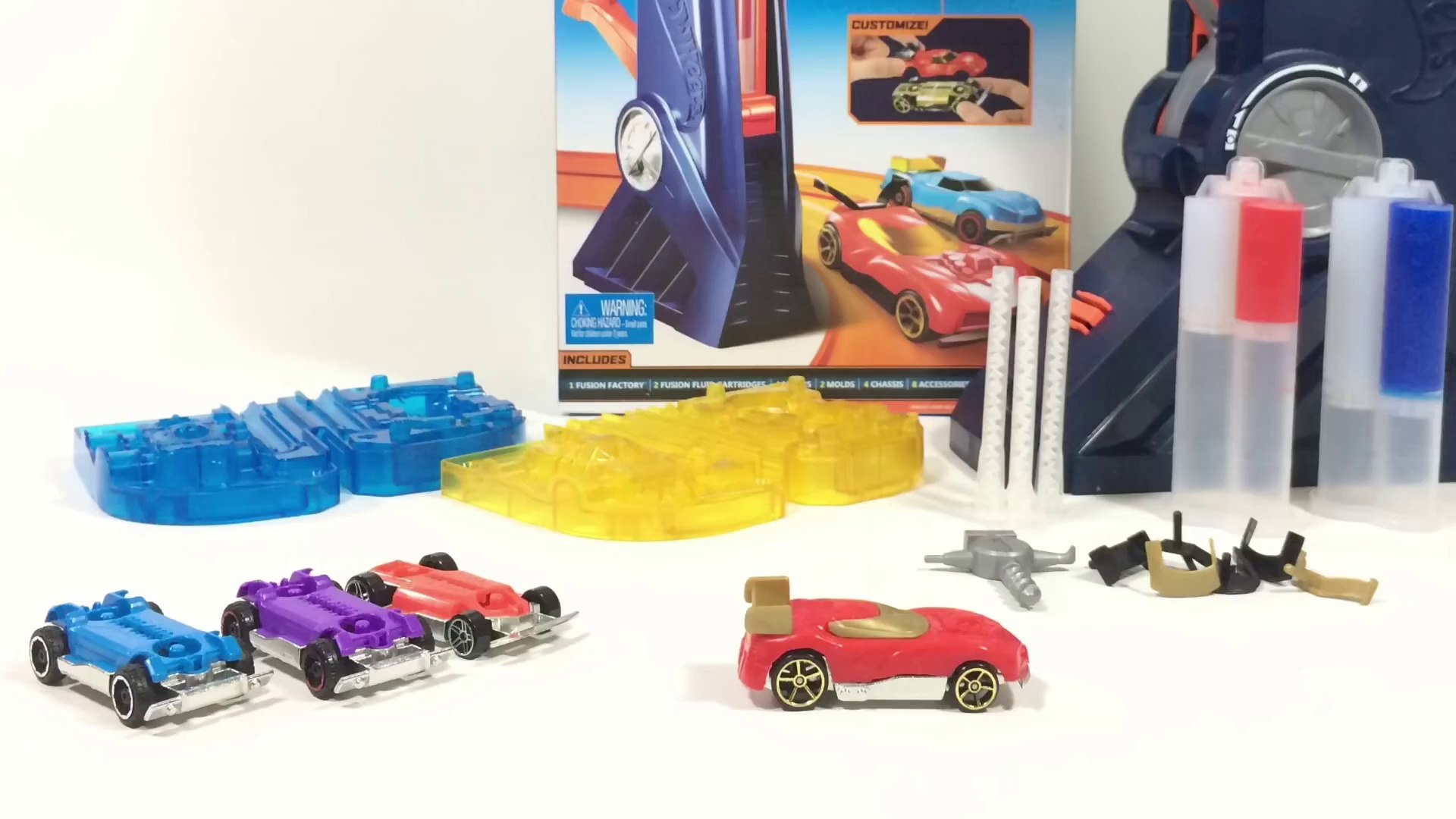 Hot Wheels Fusion Factory Car Maker - Unboxing Demo Review Keith's Toy Box  - video Dailymotion