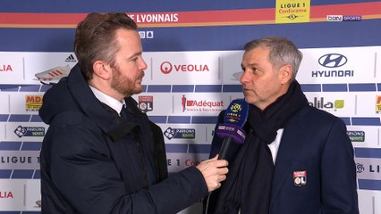 OL - Genesio : "La réussite n'est pas avec nous"
