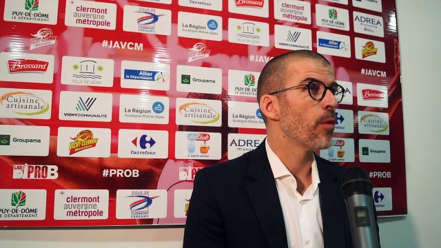 En conférence de presse : J.A.VCM Quimper (Pro B J13)