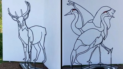 These Two Images Are The Same Sculpture