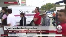 Sigue desabasto de gasolina en Guanajuato