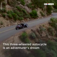 This Three Wheeled Autocycle Is an Adventurer’s Dream