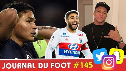 Thiago SILVA cambriolé, MBAPPÉ sportif préféré des français, FEKIR proposé au REAL MADRID