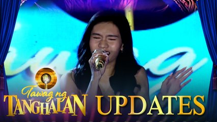 Tawag ng Tanghalan Update: Jannine Cartegana will do her best to protect the Golden Microphone