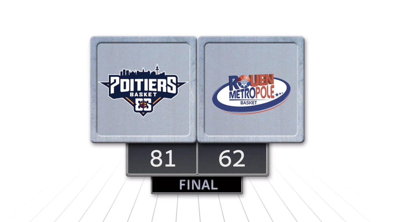 J13 - PROB LNB: POITIERS - ROUEN (2018-19)