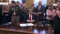 Trump Knocks Past Presidents For The Way They Signed Bills And Executive Orders