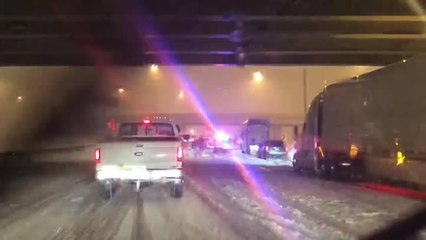 Winter storm creates travel nightmare