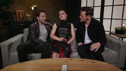 The cast of outlander was live talking about season 4 premiere