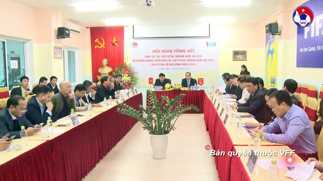 VFF và VOV họp tổng kết các giải Futsal Quốc gia năm 2018 | VFF Channel