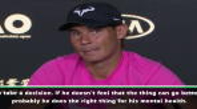 Murray has probably made right decision to retire - Nadal