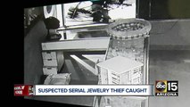Suspected Valley serial jewelry thief caught