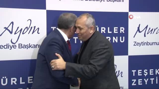 Zeytinburnu Belediye Başkanı Murat Aydın'a Veda Yemeği