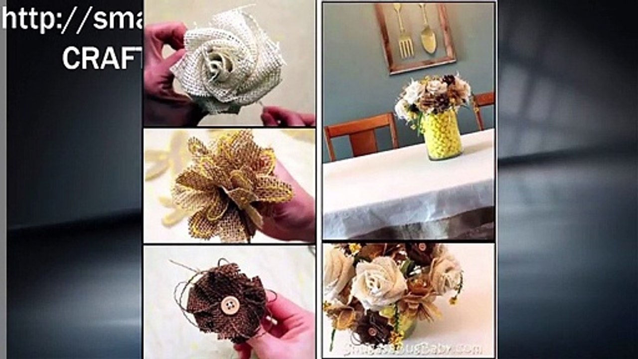 Easy DIY Crafts You Can Do With Burlap - NEW BURLAP DECOR COLLECTION