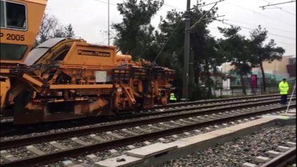 Halkalı-Sirkeci Banliyö hattında kaza (1) - İSTANBUL