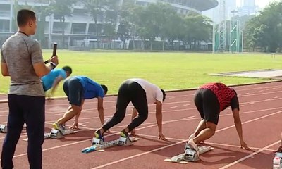 Pelatnas Atletik Berlatih dengan Formasi Baru