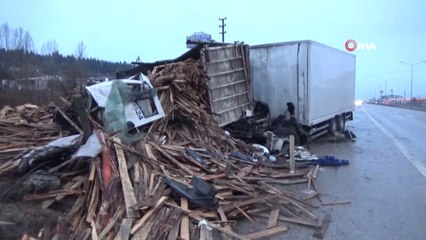 Tahta Parçaları Vücuduna Saplanan Sürücü Öldü