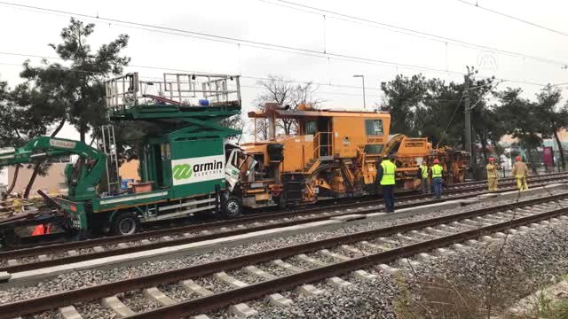 Halkalı-Sirkeci Banliyö Hattında Kaza (2)