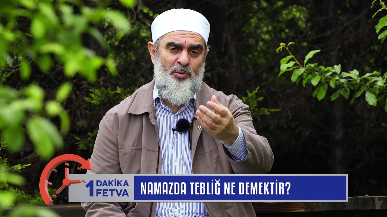 811) Namazda tebliğ ne demektir? / BirFetva