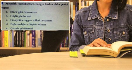 Anadolu Üniversite'nin Sosyal Psikoloji Ders Kitabında Yer Alan Sorular Tepki Çekti