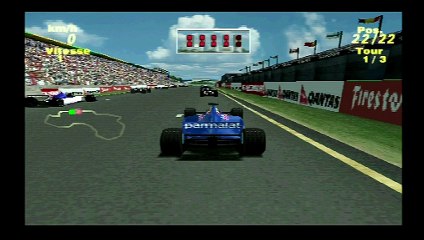 Formula One 99 : 01 GP Australie - Jean Alesi - Sauber